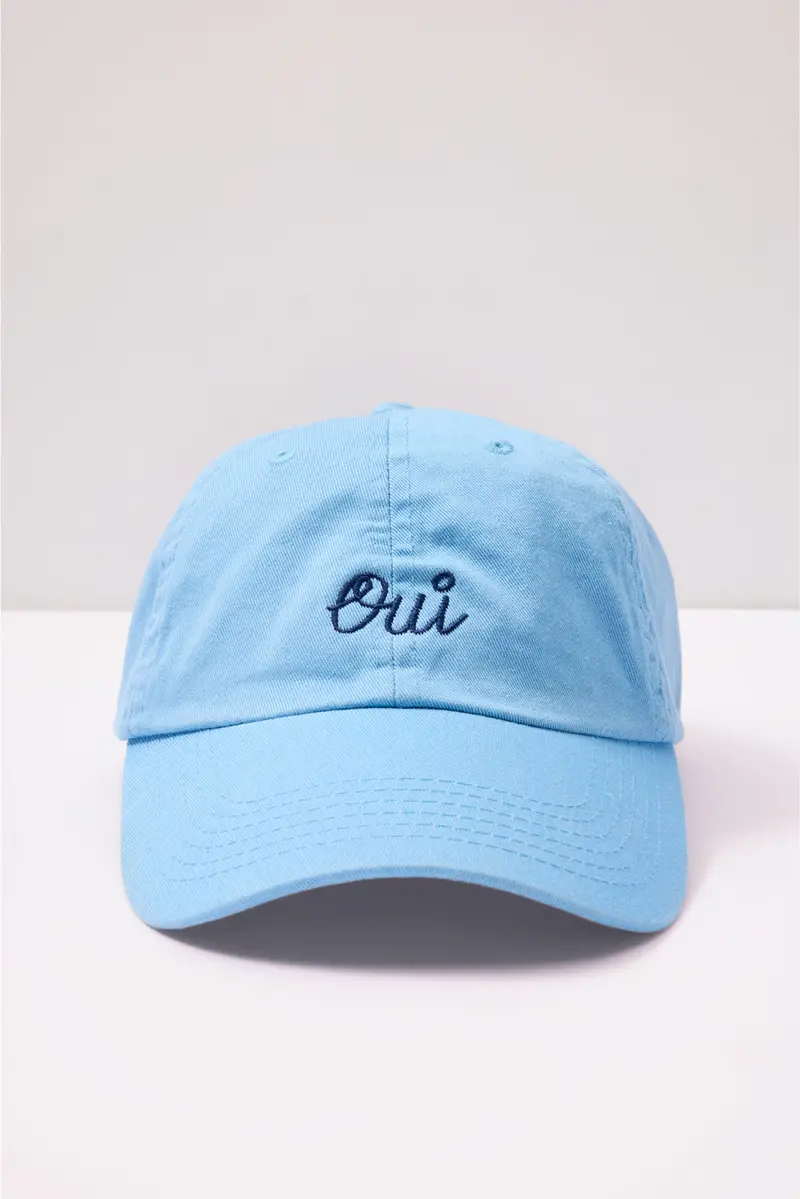 Women's Oui Baseball Hat 1