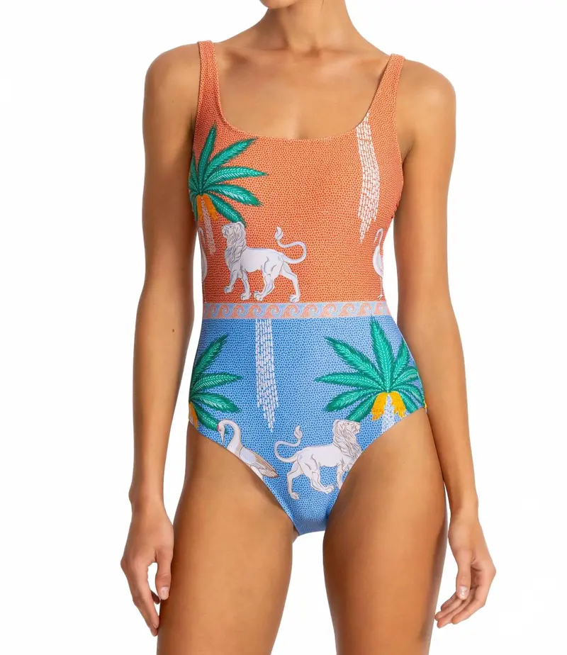 Women's Paolita Tank One Piece In Circe's Garden 1
