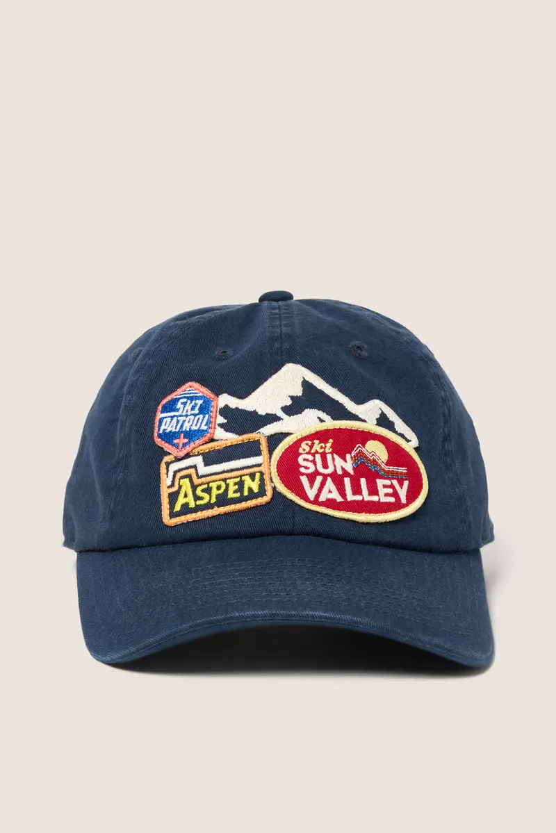 Women's Patchwork Baseball Hat 1