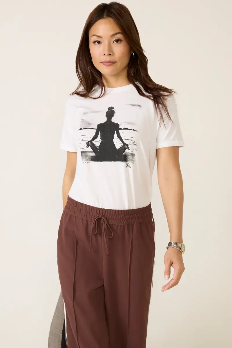 Women's Peace Of Mind Mushie T-Shirt 1