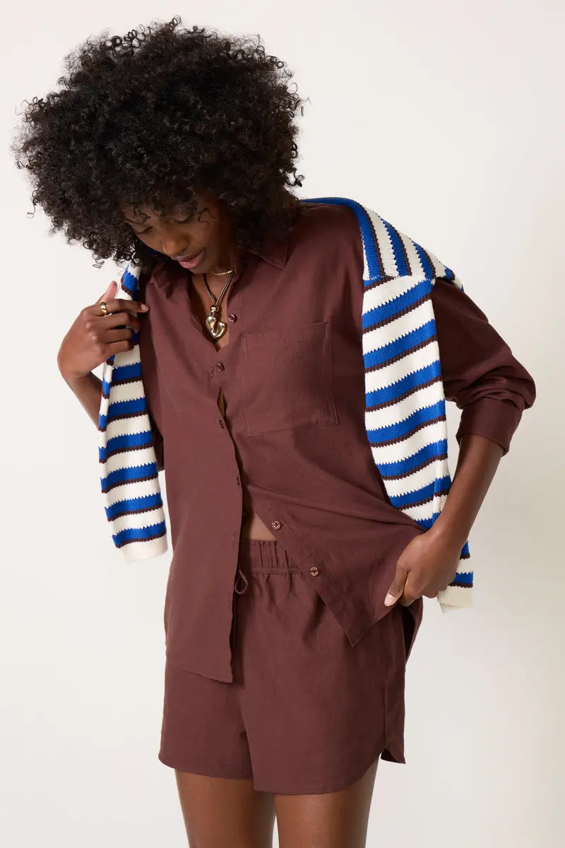 Women's Perfect Button Up Top 1