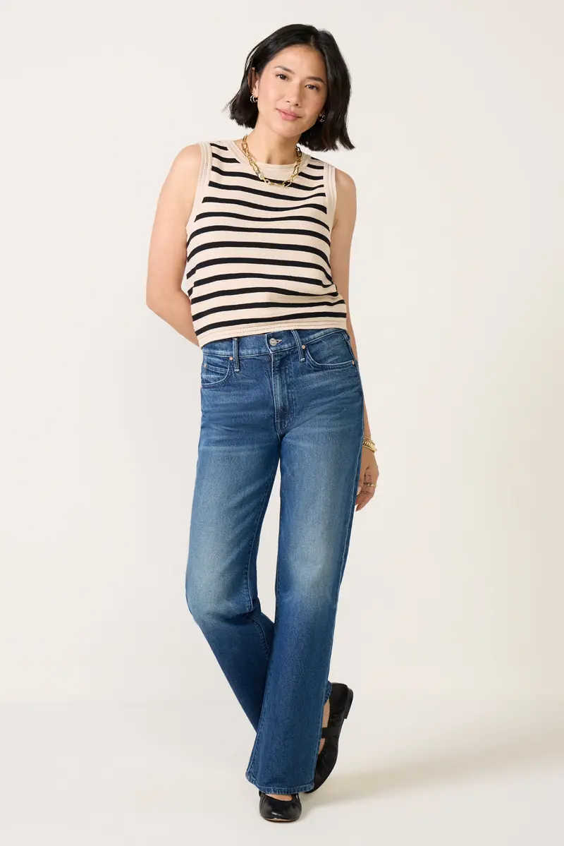 Women's Petite Lil Kick It Straight Leg Jean 1