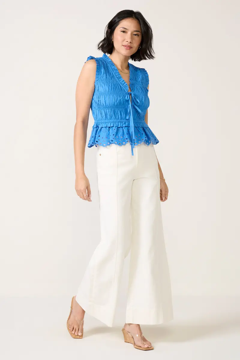 Women's Petite Palazzo Jean 1