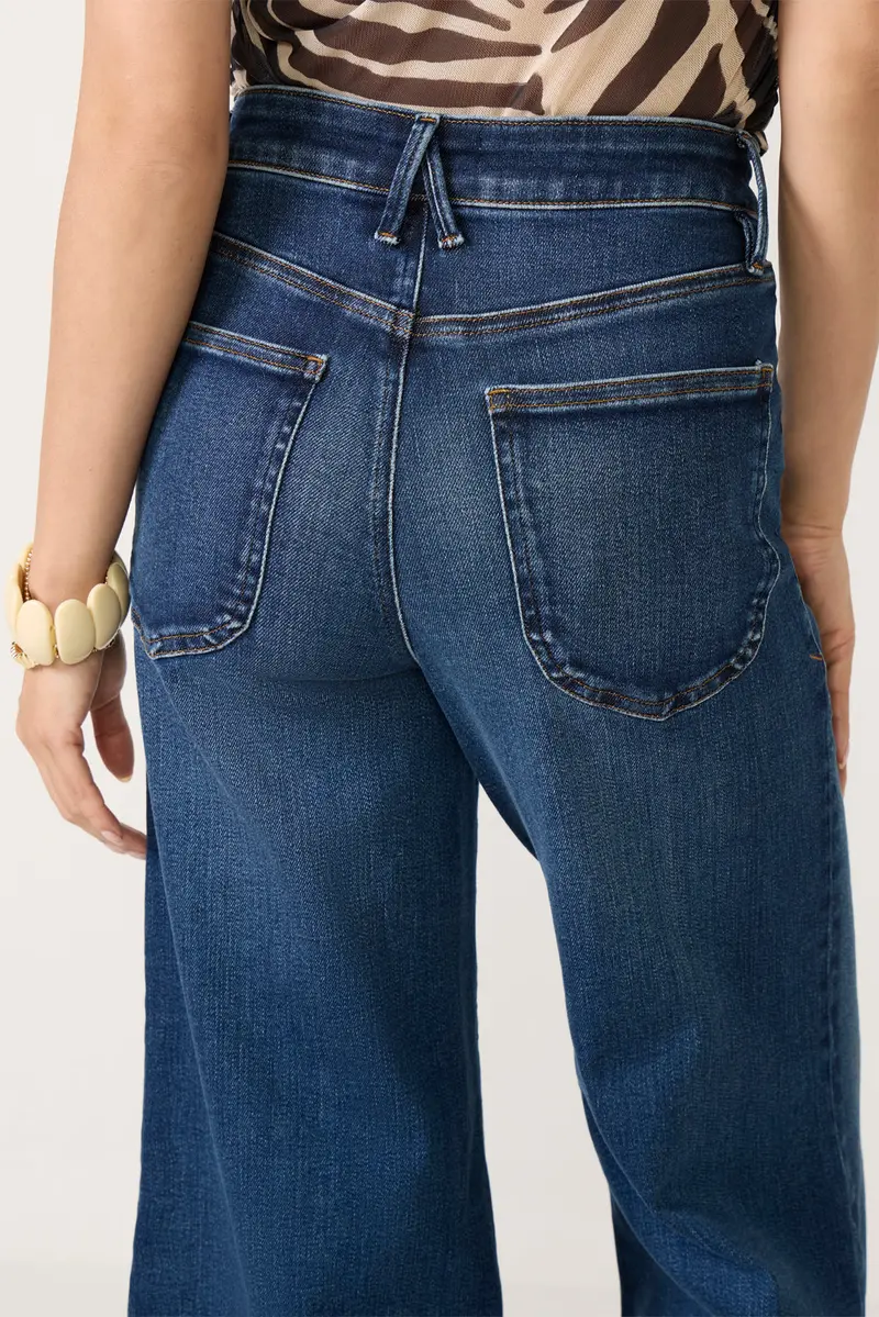 Women's Petite Waist Palazzo Jean 3