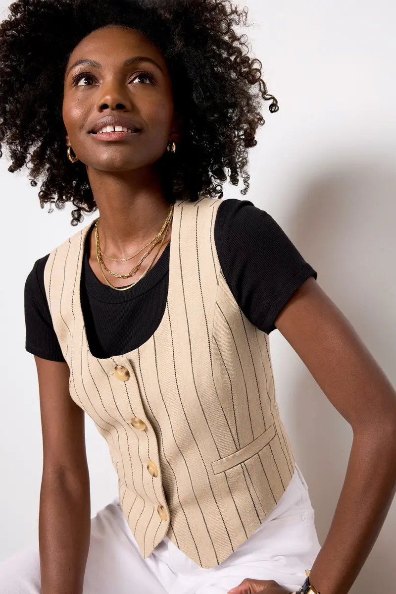 Women's Piper Scoop Neck Vest 1
