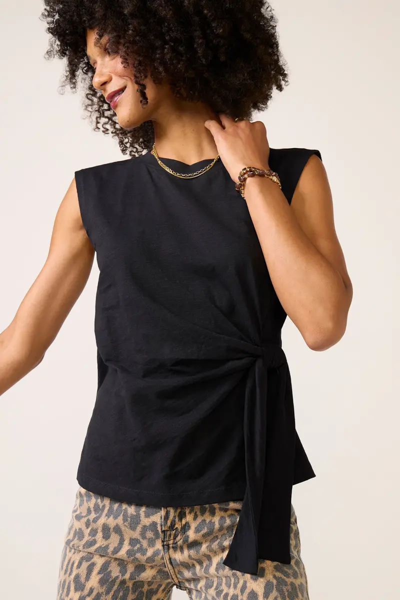 Women's Piper Side Tie Tank Top 1