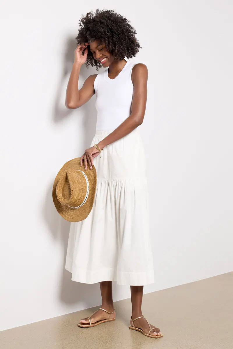 Women's Poplin Prairie Skirt 1
