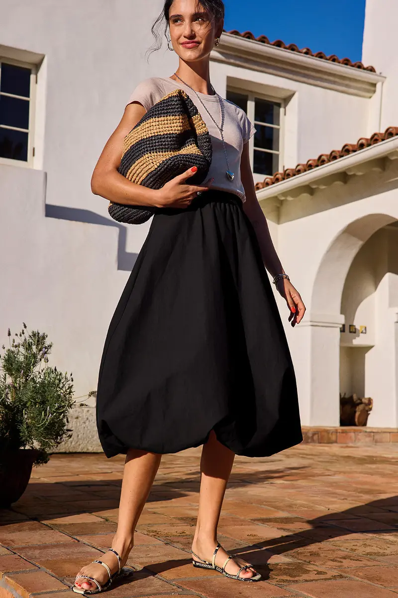 Women's Quin Bubble Maxi Skirt 5