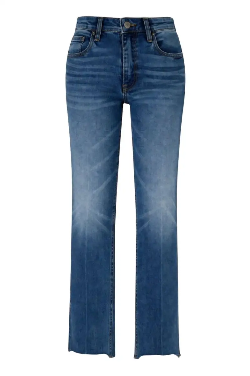 Women's Rachael High Rise Fab Ab Mom Raw Hem Jeans In Perfect 1