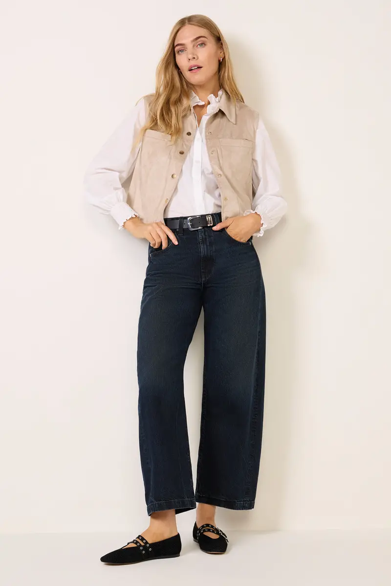 Women's Reagan Faux Suede Vest 2