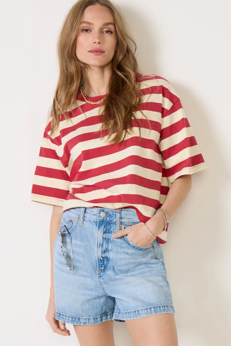 Women's Recycled Cotton Vintage T-Shirt 1
