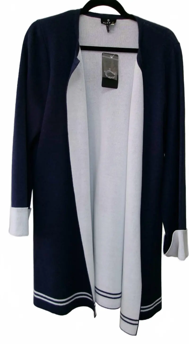 Women's Relaxed Fit Cardigan In Blue 1