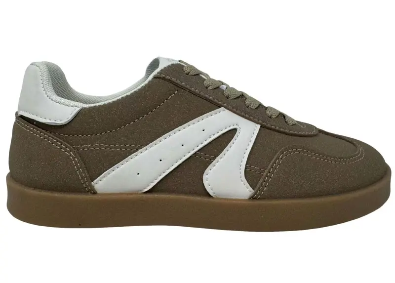 Women's Retro Sneaker In Brown 1