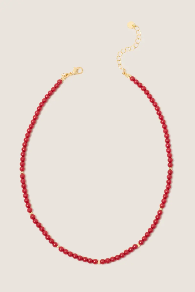 Women's Rhonda Beaded Necklace 1