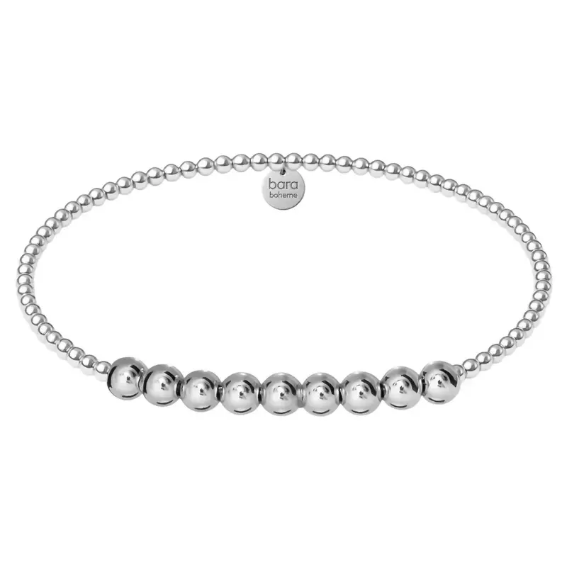 Women's Robyn Beaded Bracelet In Sterling Silver 1