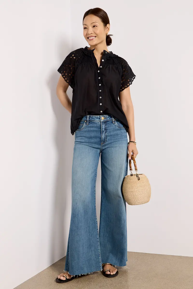 Women's Ryan Wide Leg Jeans 1