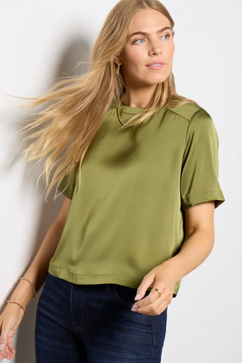 Women's Rylan Satin Top 1