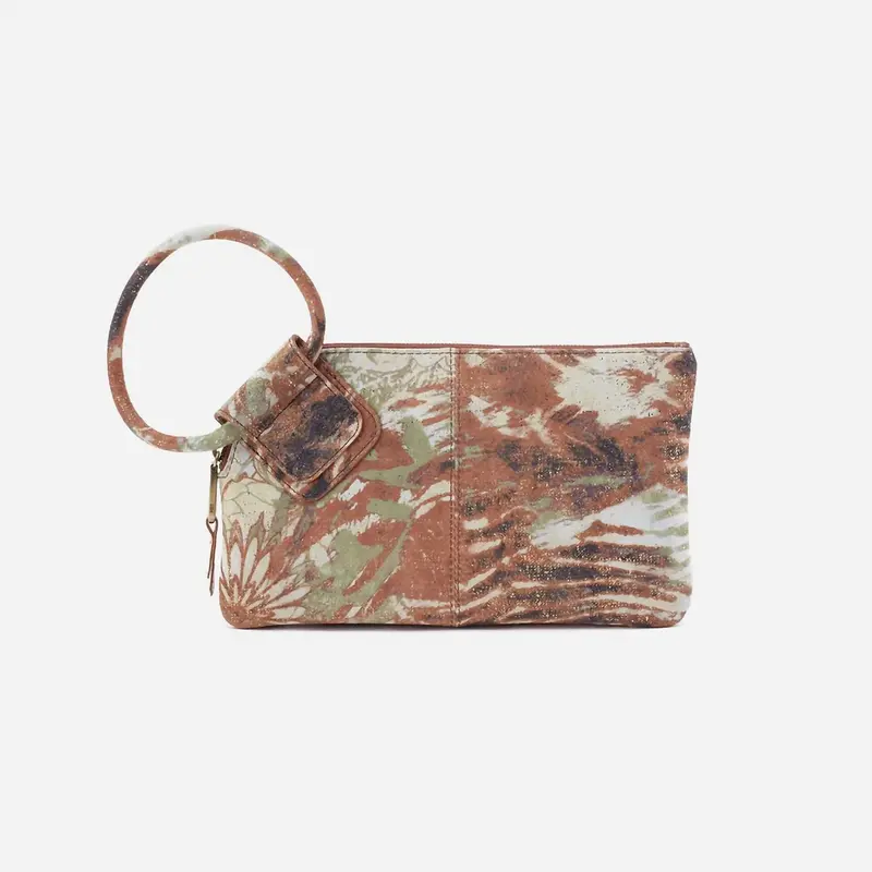 Women's Sable Printed Clutch Bag In Coastal Canyon 1
