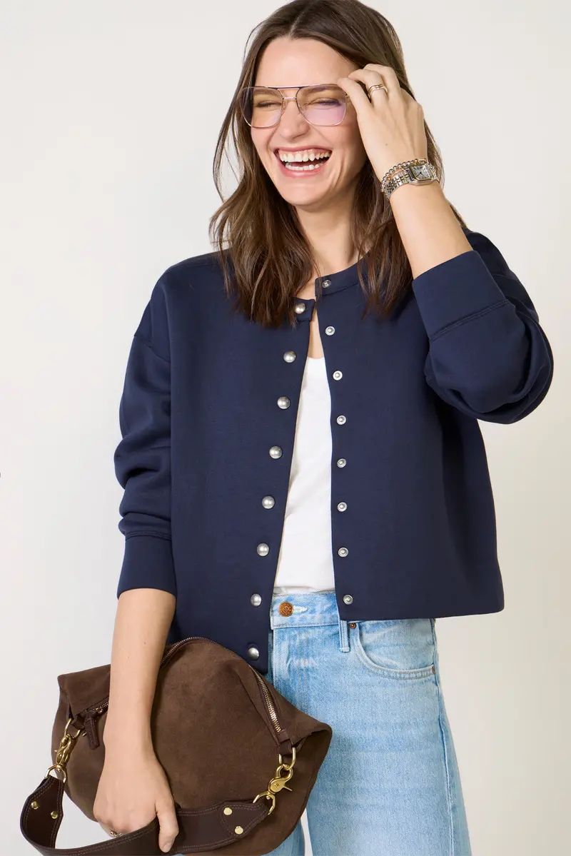 Women's Sabrina Scuba Bomber Jacket 1