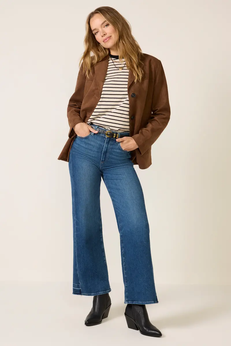 Women's Salie Faux Suede Jacket 1