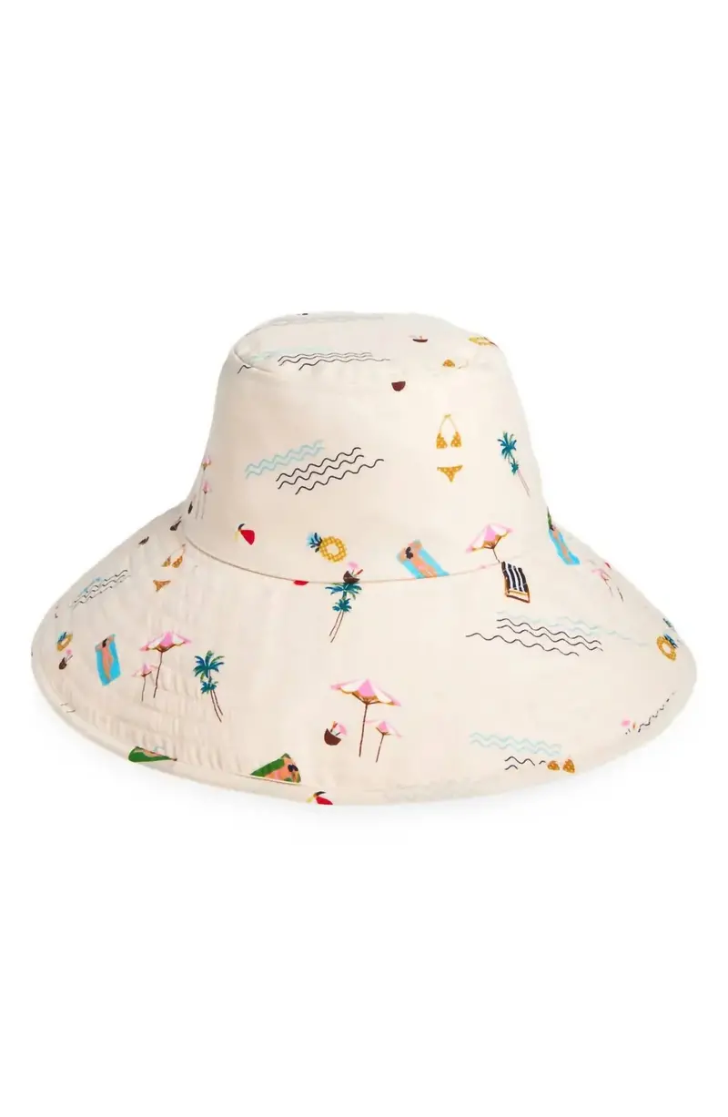Women's Sandbar Bucket Hat In Beige 1