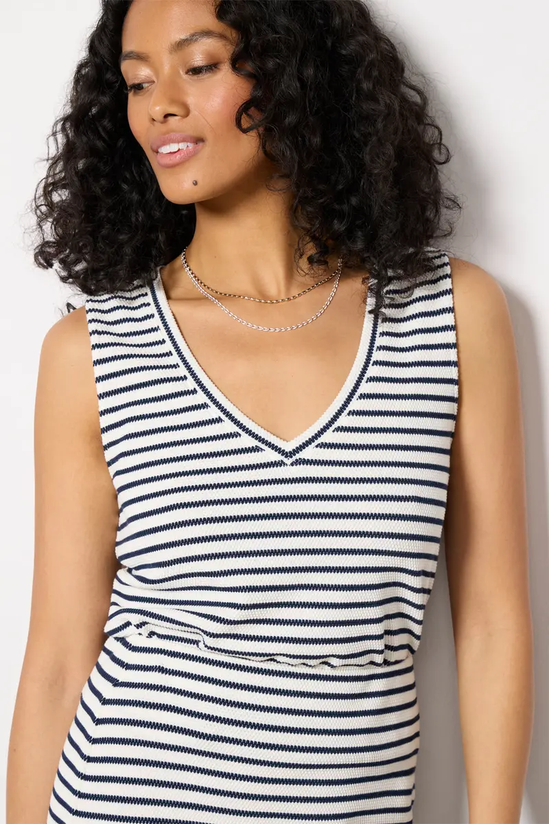 Women's Sandra Stripe Tank Top 1