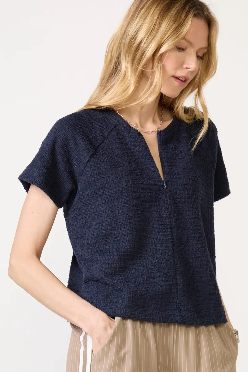 Women's Scottie Zip Up Top 1