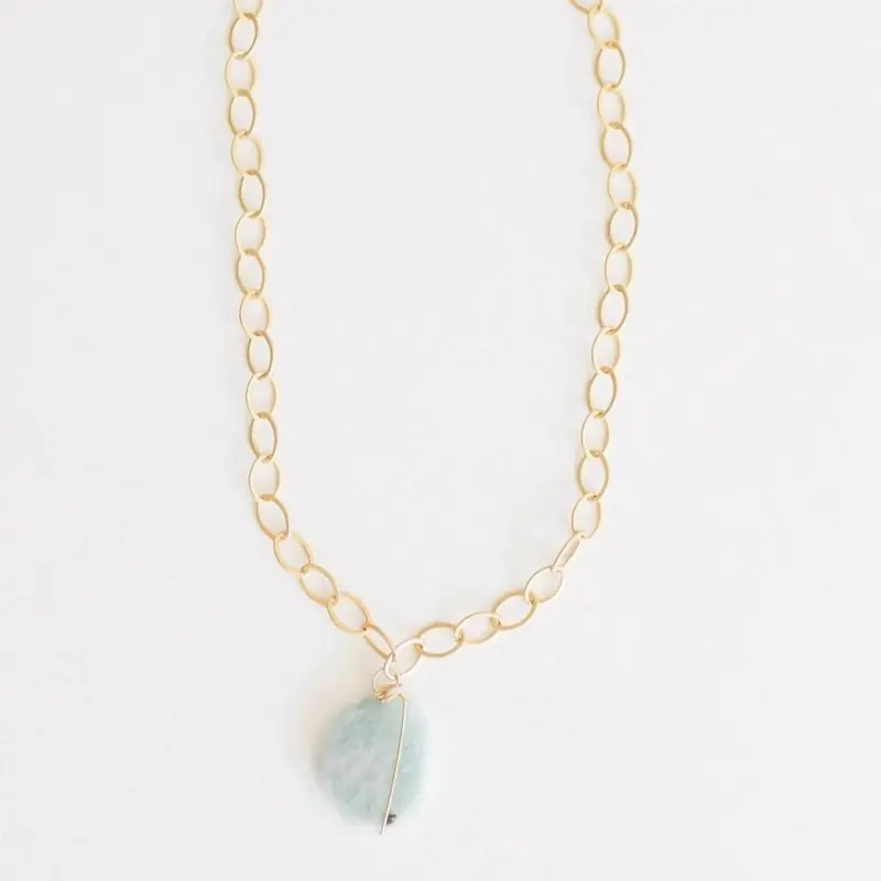 Women's Scout Chunky Amazonite Necklace In Blue 1
