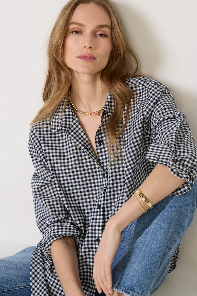 Women's Seaport Button Up Top 1