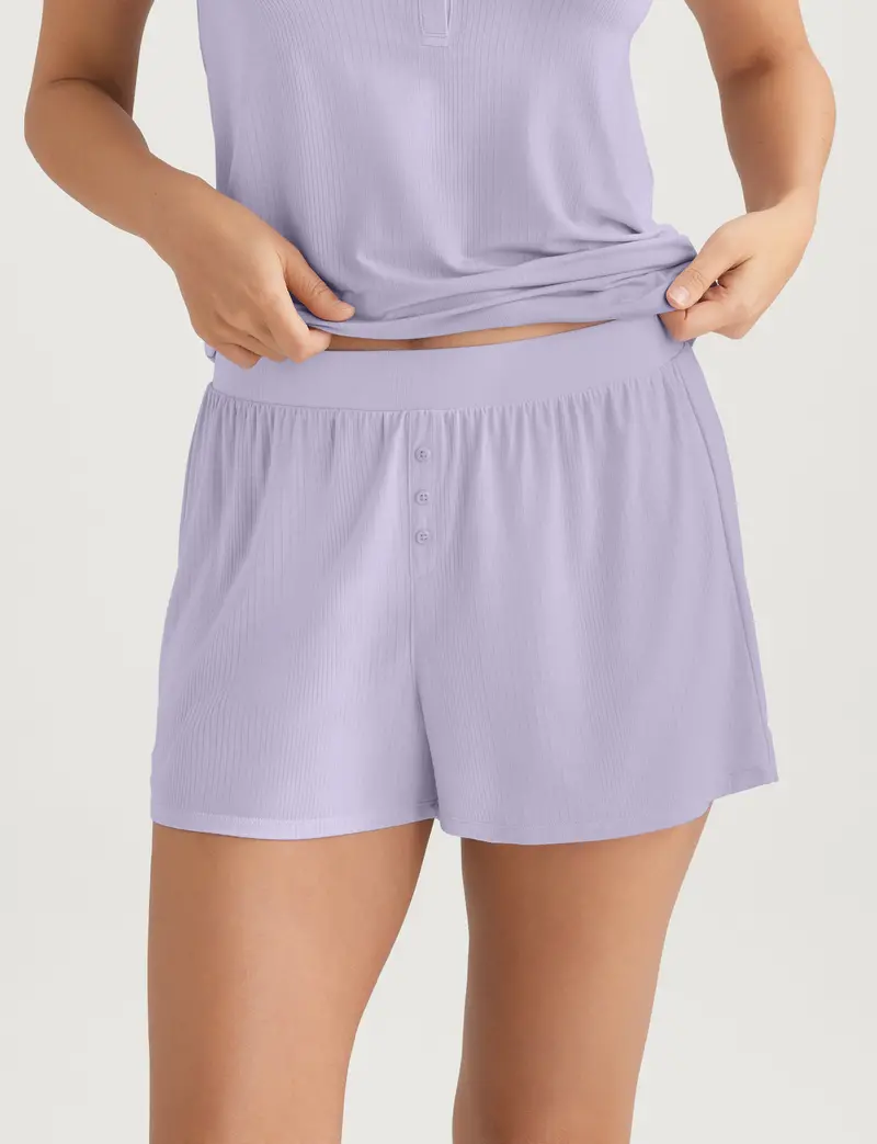 Women's Second Skin Luxe Rib Short 1