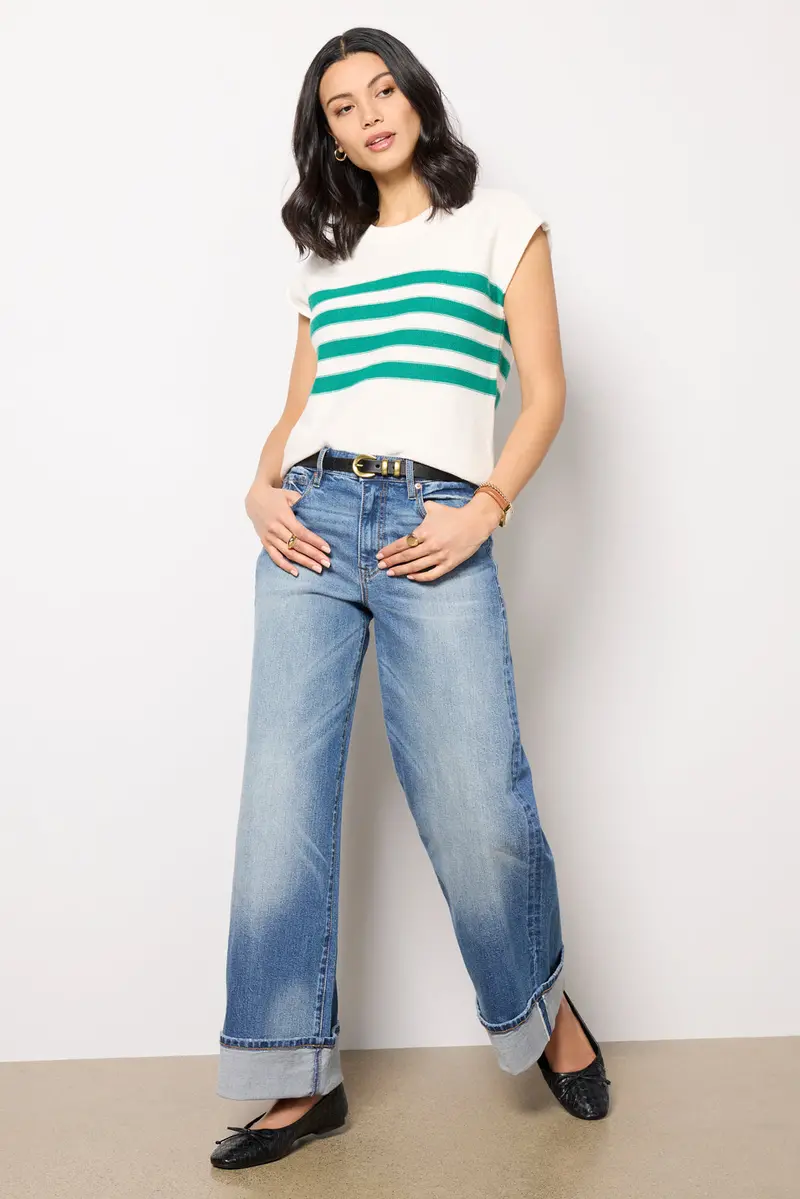 Women's Selvedge Ever Denim W Cuff Jeans 1