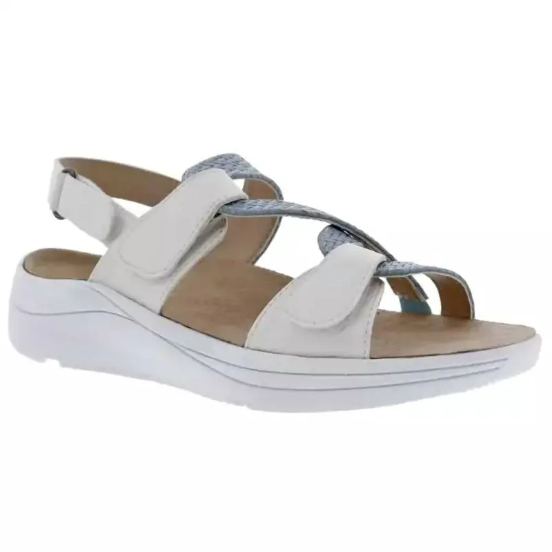Women's Serenity Sandal In Cream Combo 1