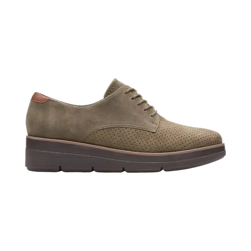 Women's Shaylin Lace Shoes In Dark Olive 1
