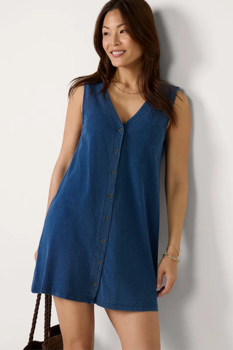 Women's Solas Denim Mini Dress 1