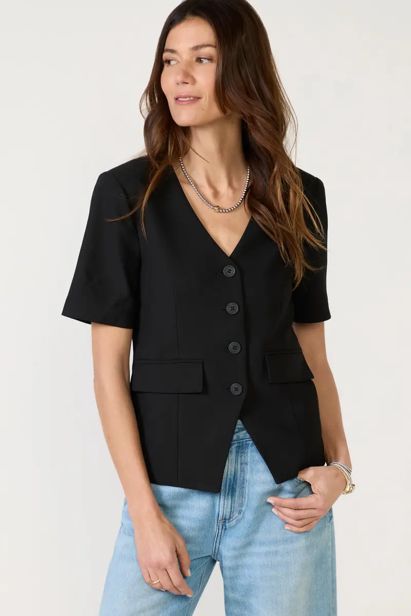 Women's Sophia Short Sleeve Blazer 1