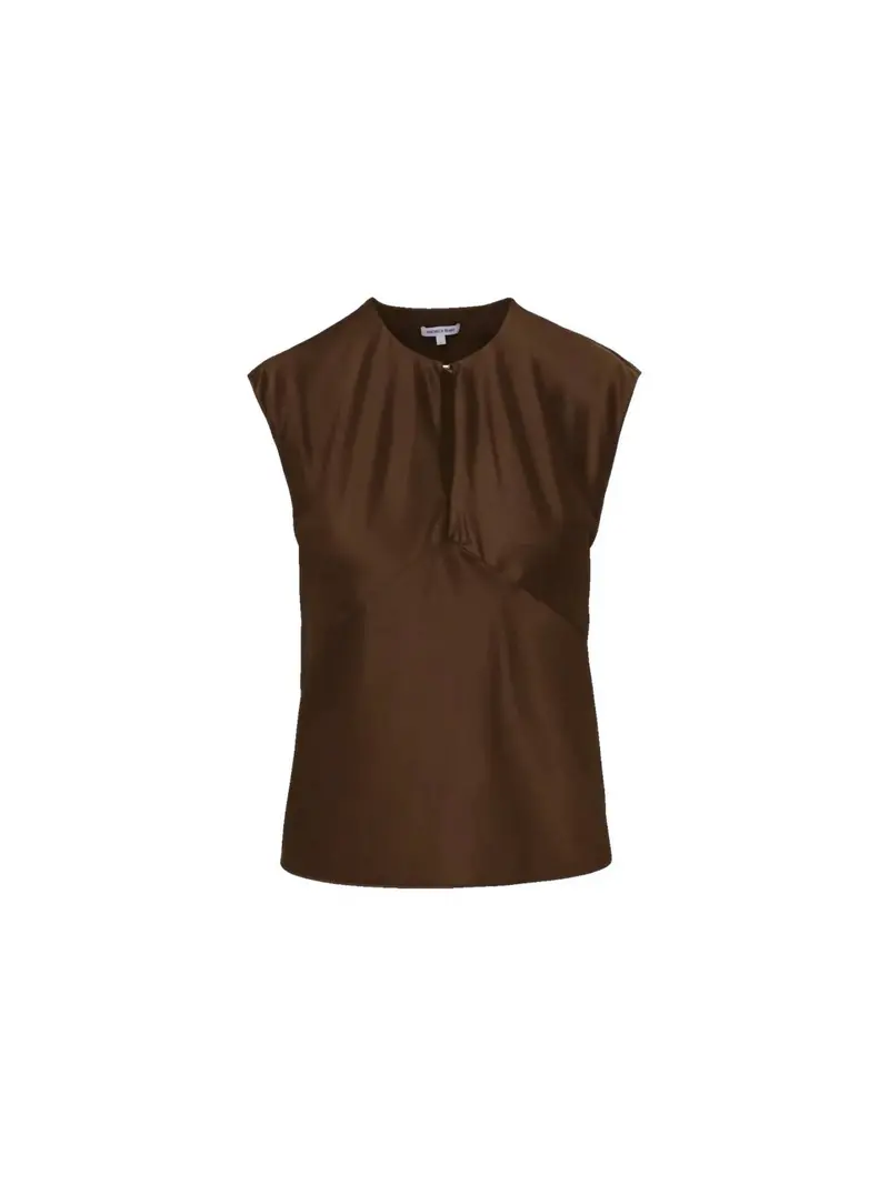 Women's Sparrow Blouse Top In Walnut 1