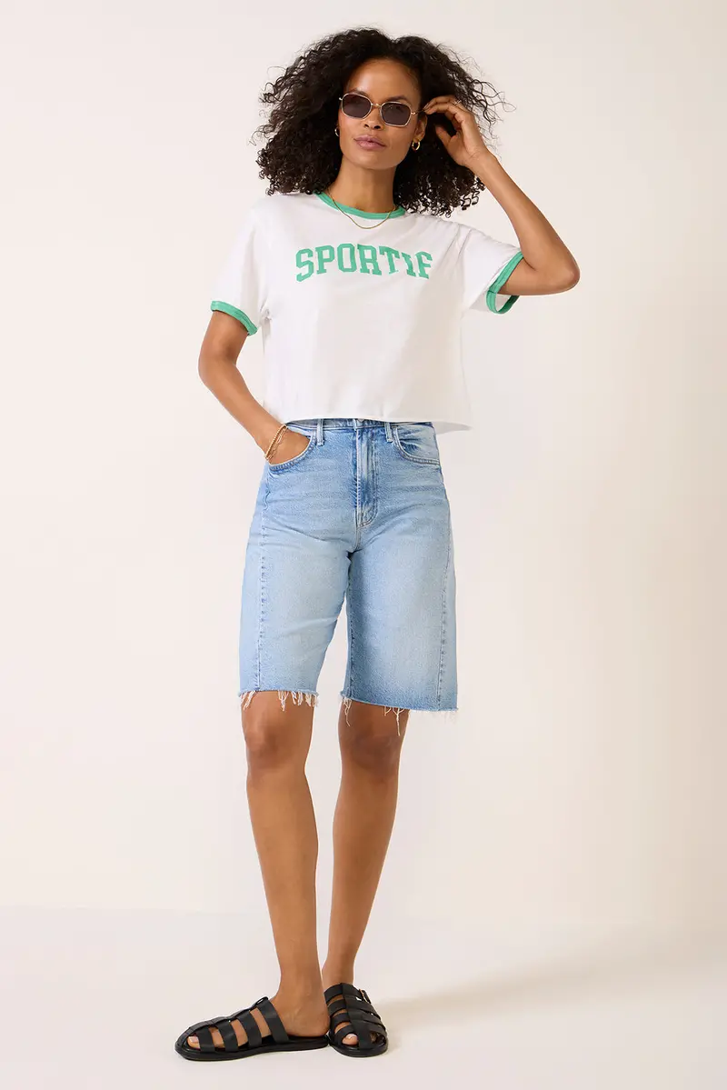 Women's Sportif Ringer T-Shirt 1