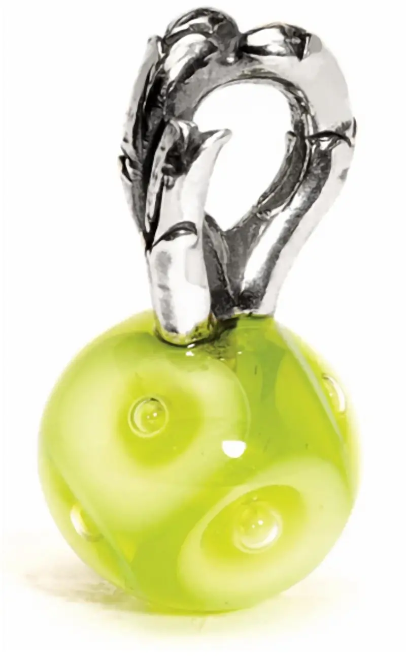 Women's Spring Glass Bead Charm In Yellow 1
