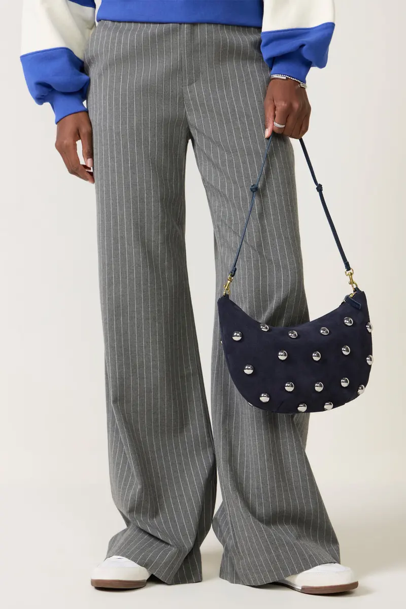 Women's Studded Lune Bag 1