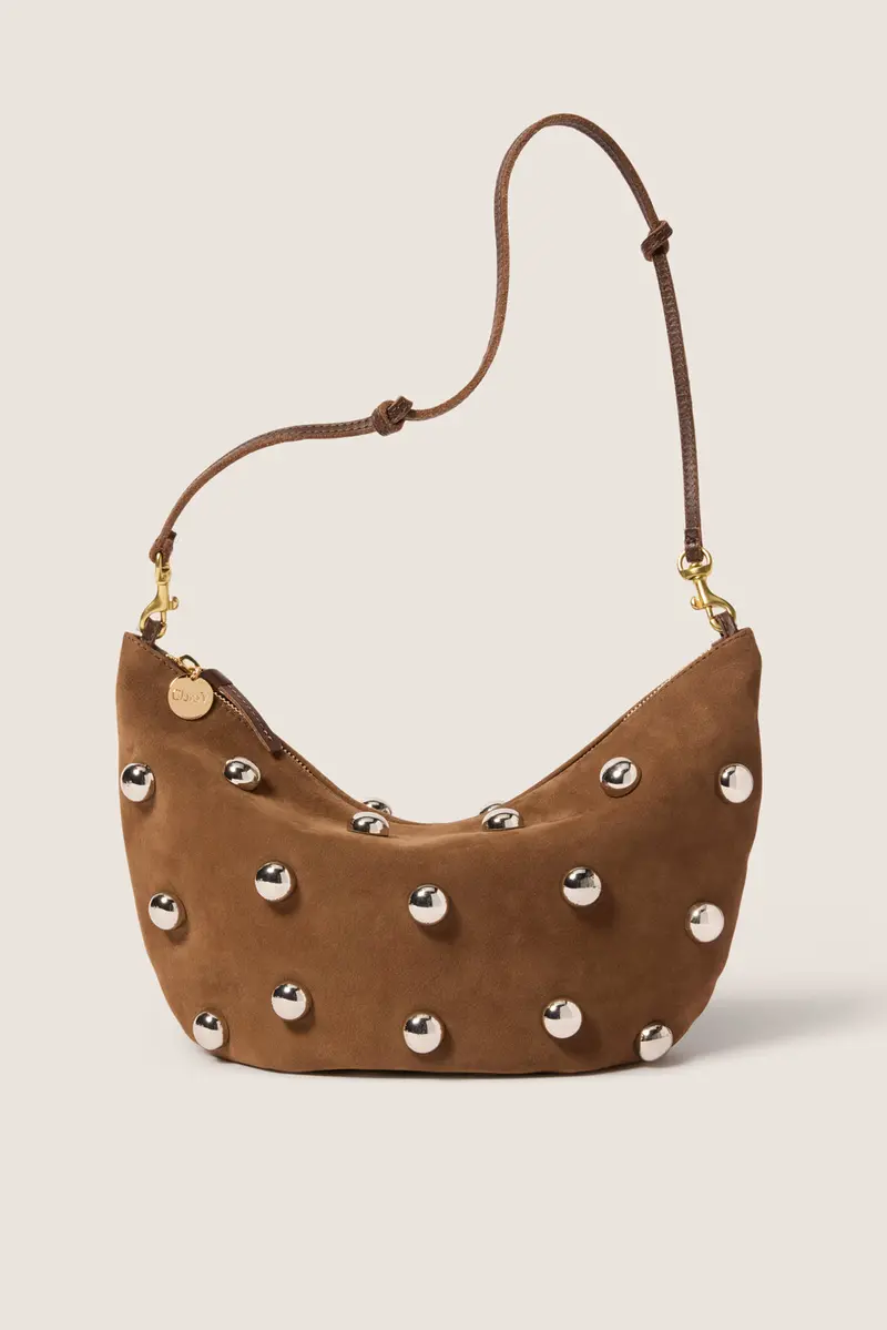 Women's Studded Lune Bag 1