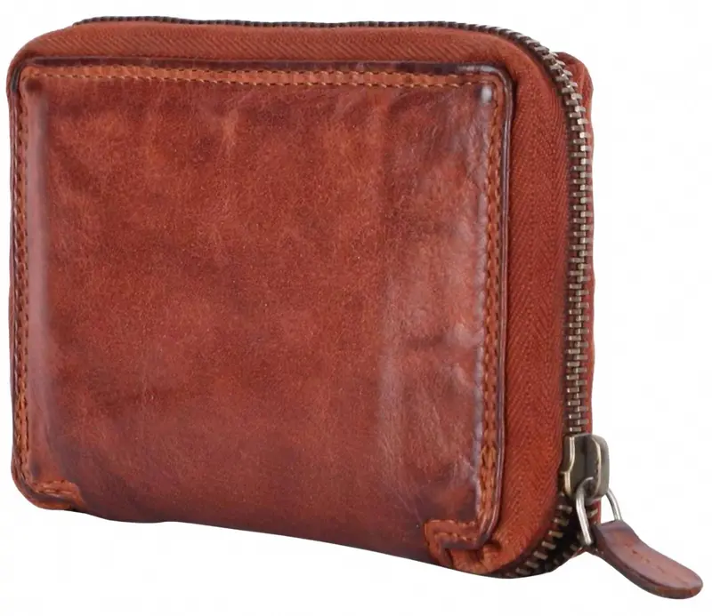 Women's Stylish Wallet In Cognac 1