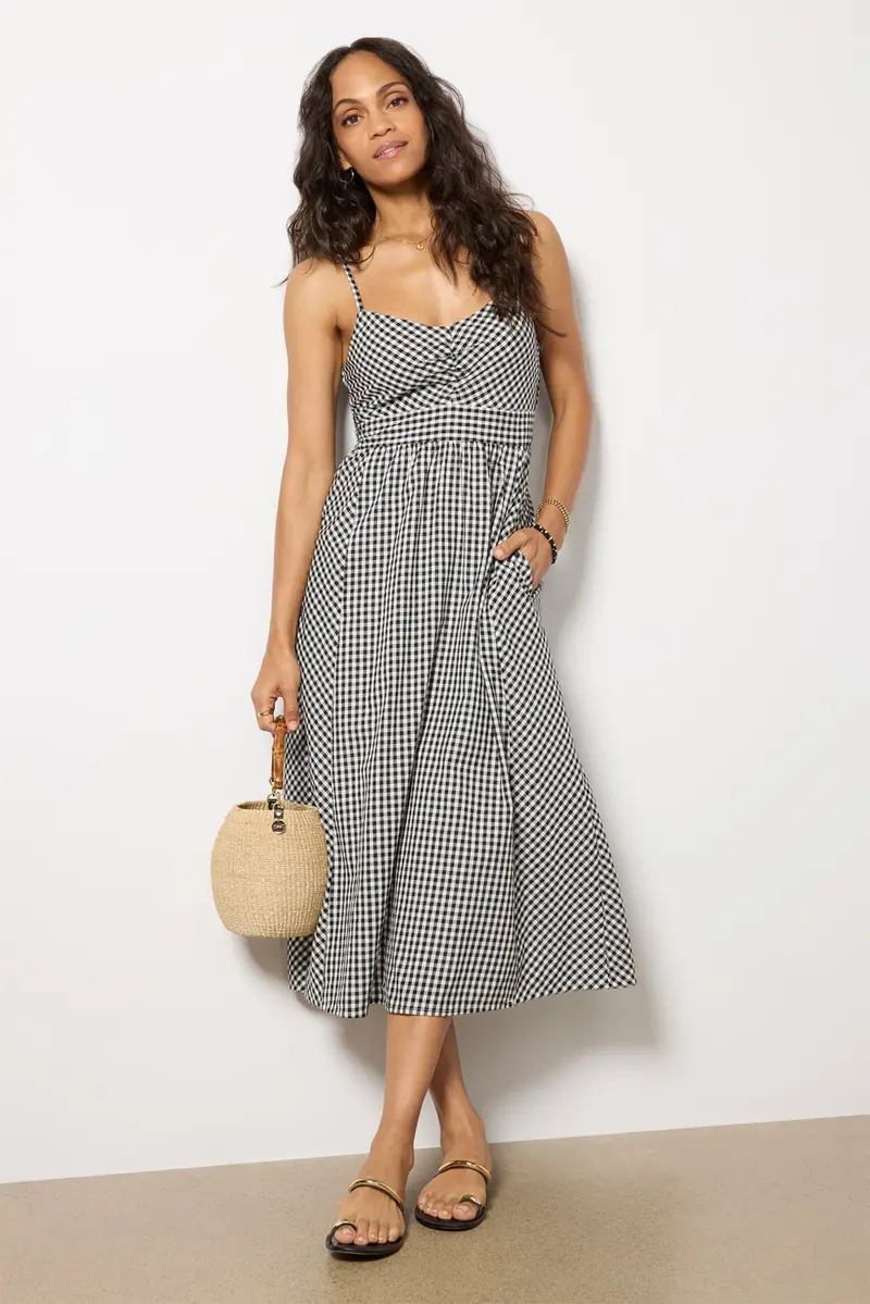 Women's Sunday Gingham Dress 1