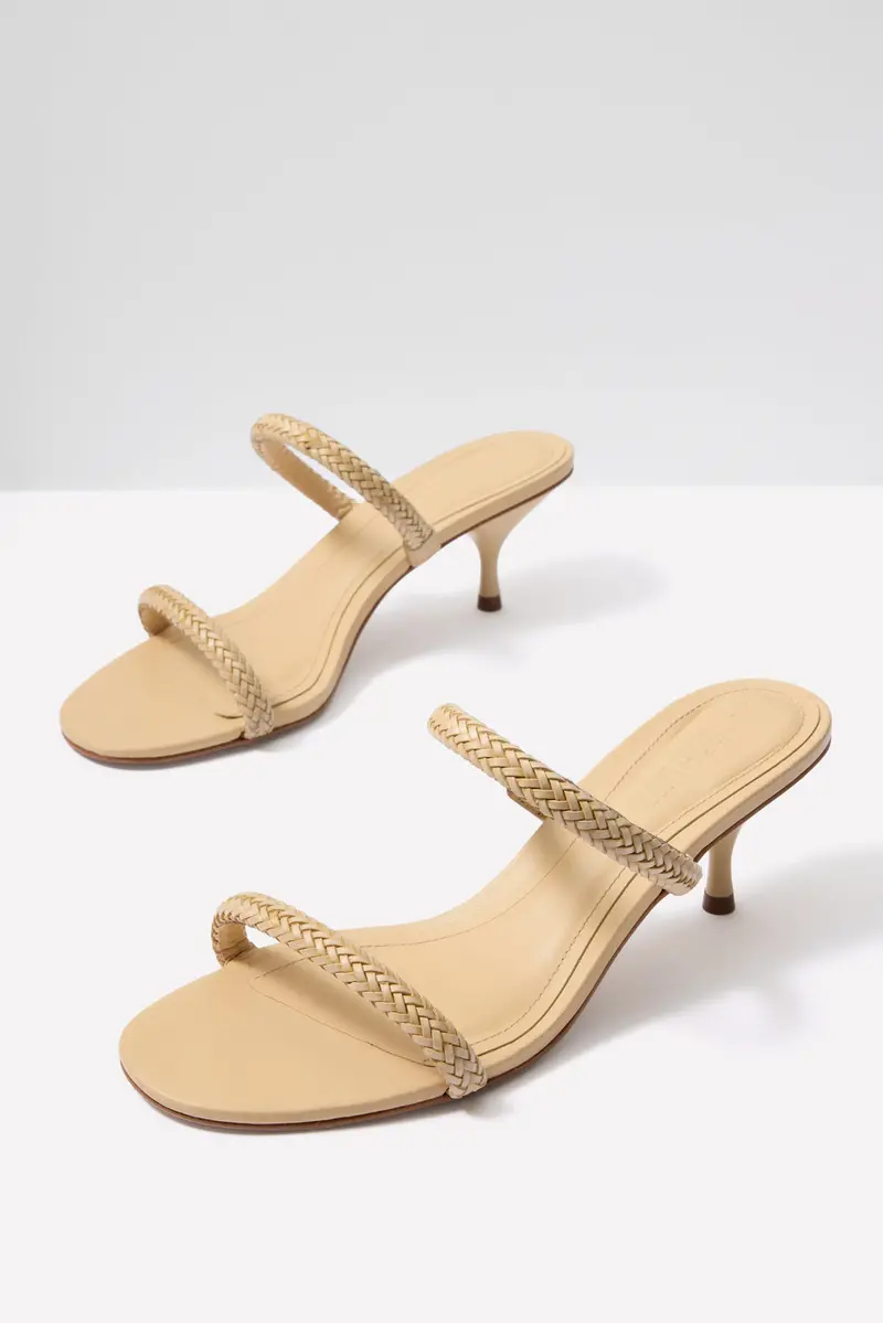 Women's Taliah Mid Woven Heel Sandals 1