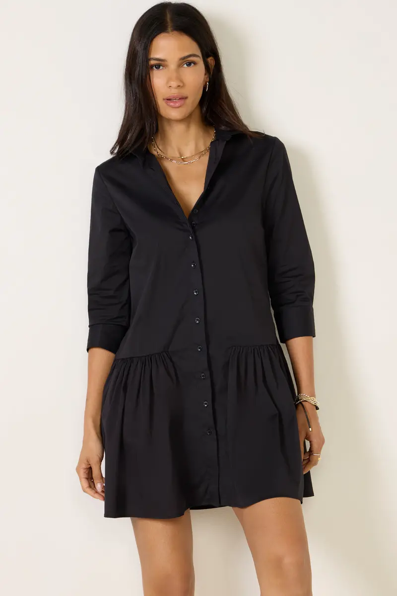 Women's The Drop Waist Shirt Dress 1