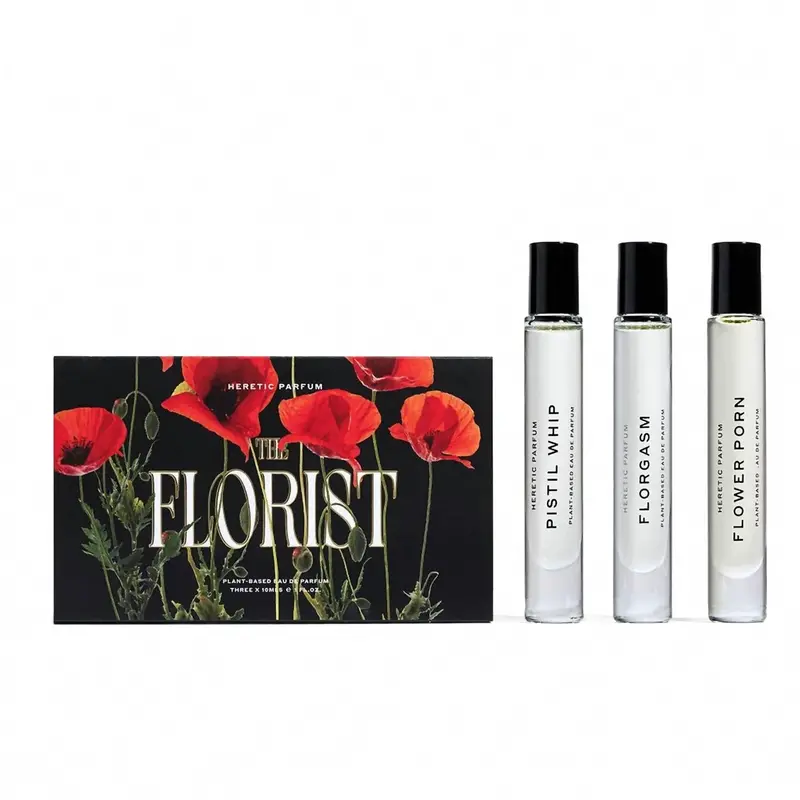 Women's The Florist Gift Set 3X10ml Rollerball Fragrances In White 1