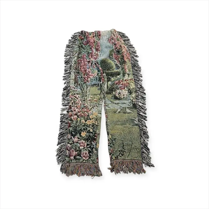Women's The Garden Tapestry Pants In Green 1