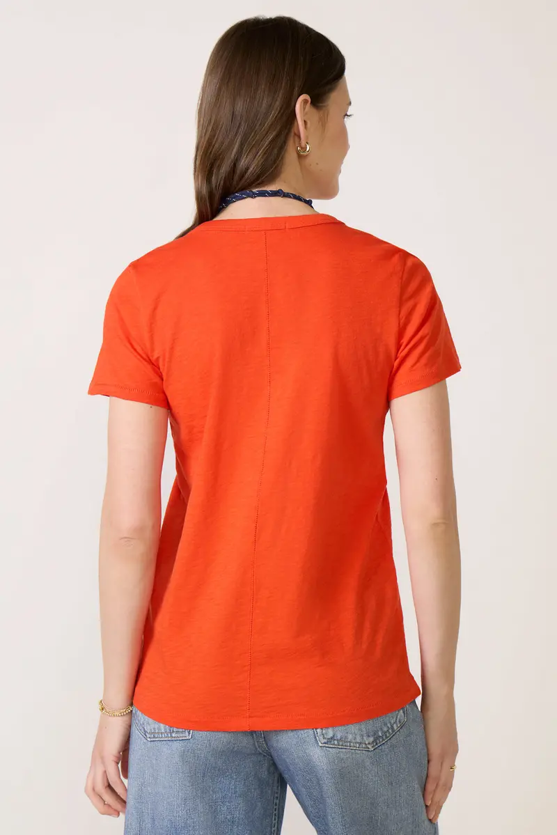 Women's The Slub Vee T-Shirt 4