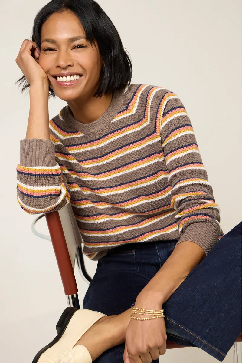 Women's Throwback Sweater Top 1