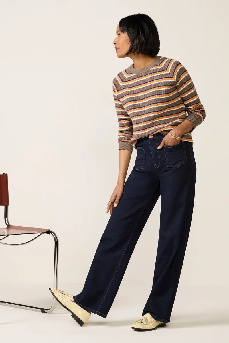 Women's Throwback Sweater Top 2