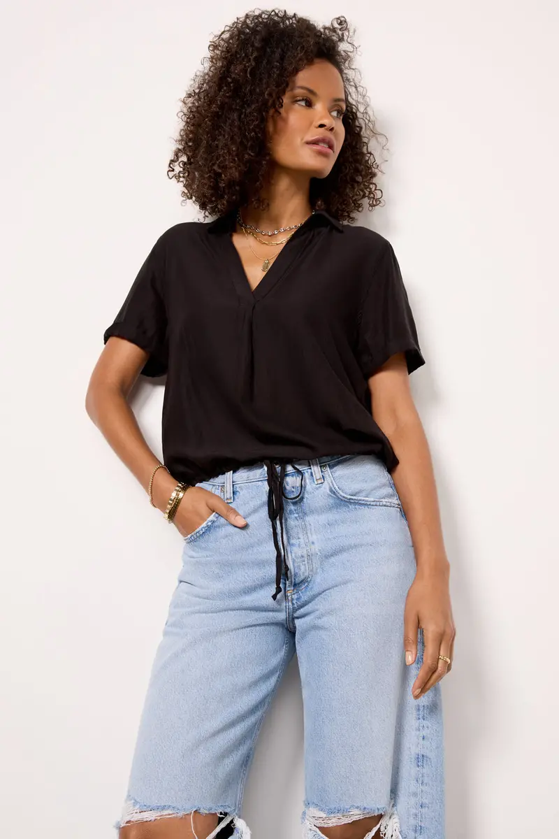 Women's Tie Waist Shirt 1